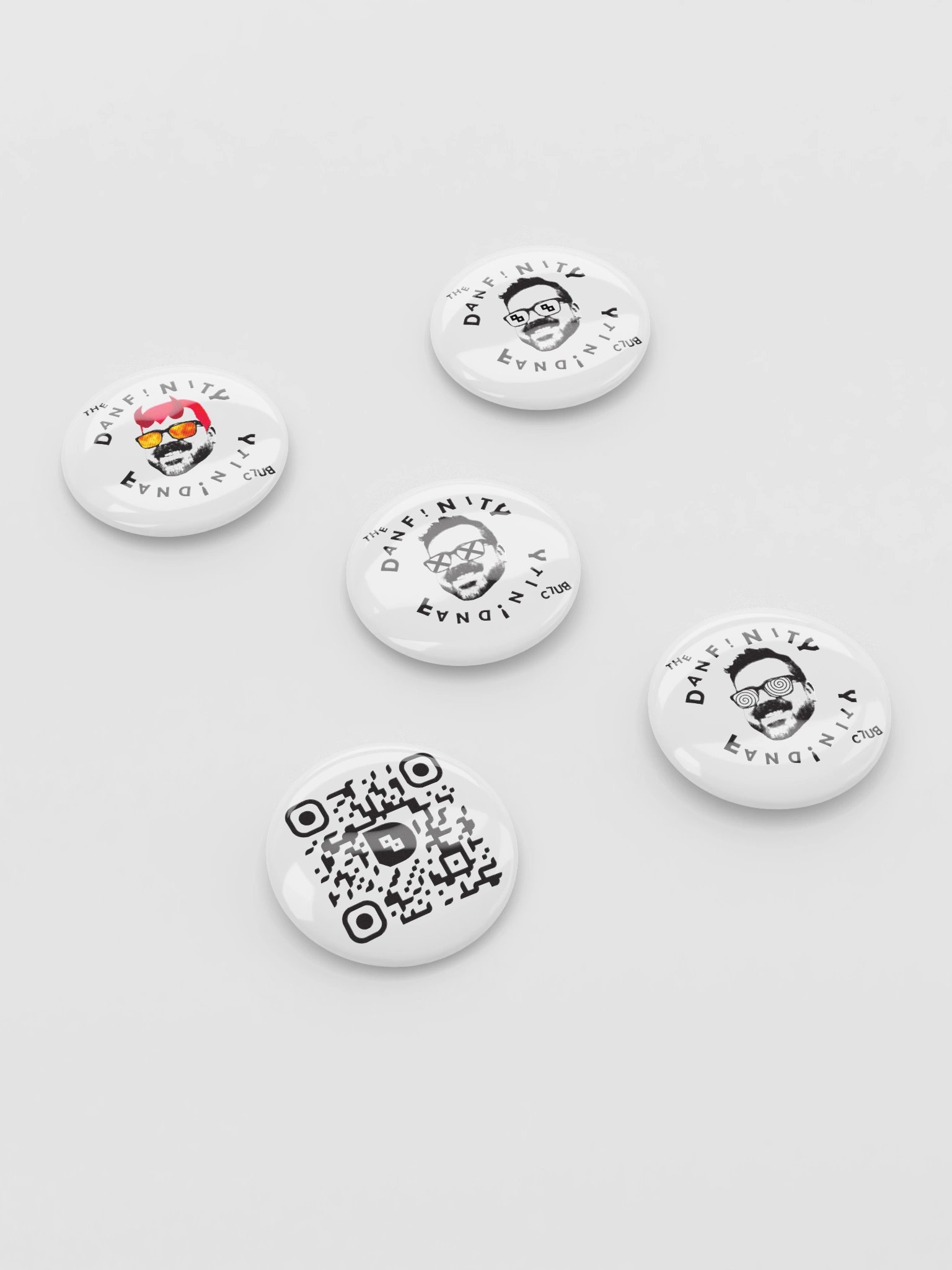 The Danfinity Fandinity Club - Button Set product image (2)