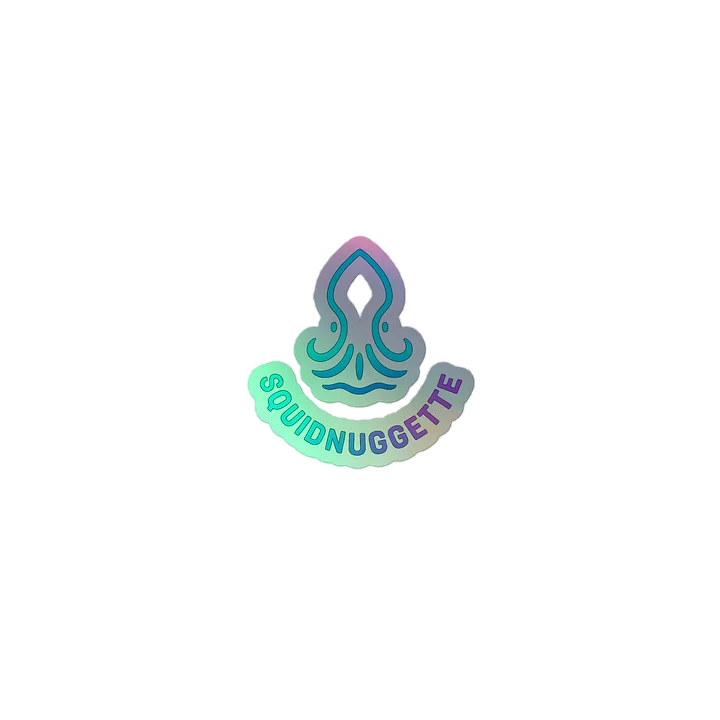 Squidnuggette Holographic Sticker Sheet product image (1)