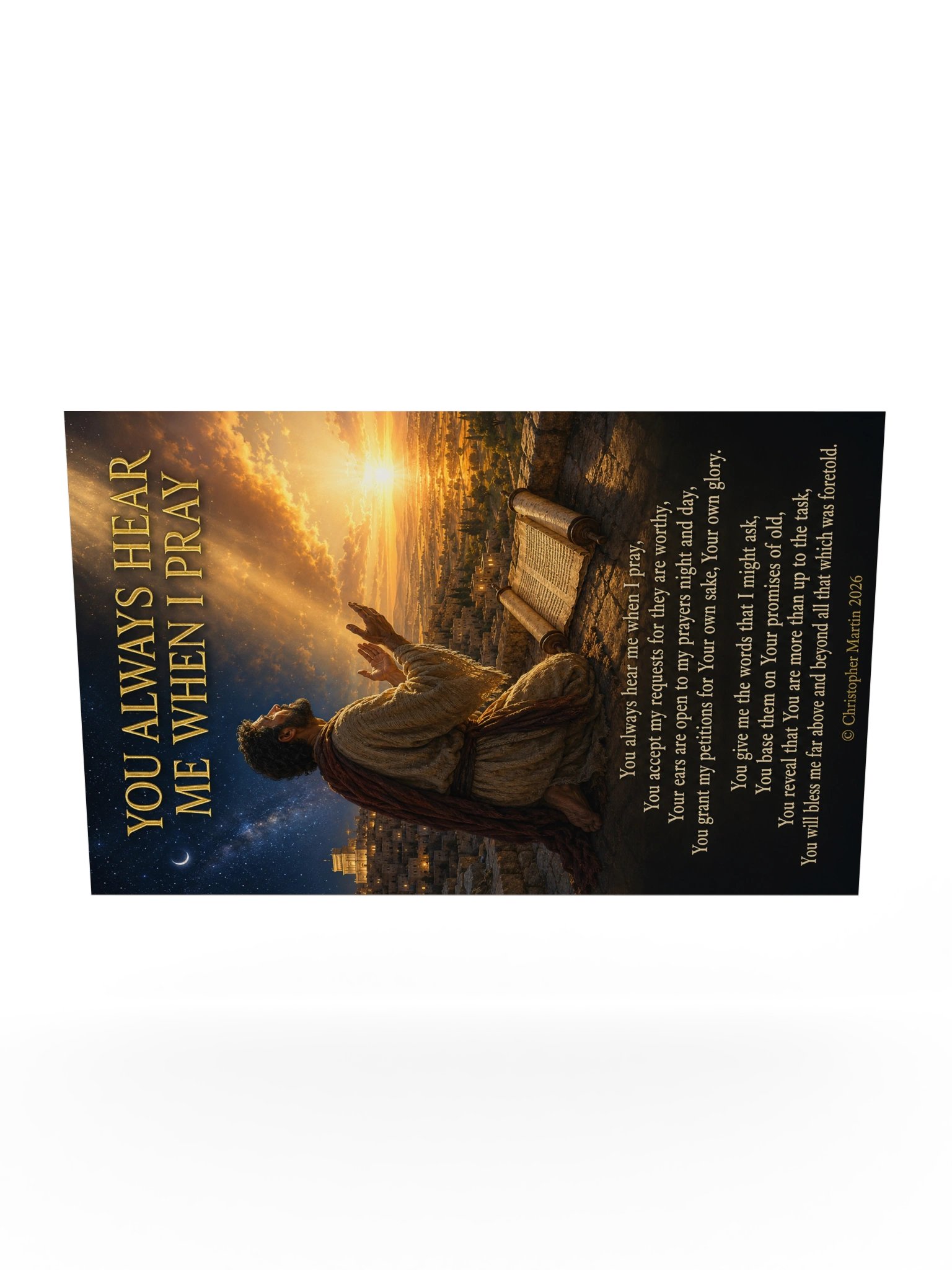You always hear me when I pray product image (10)