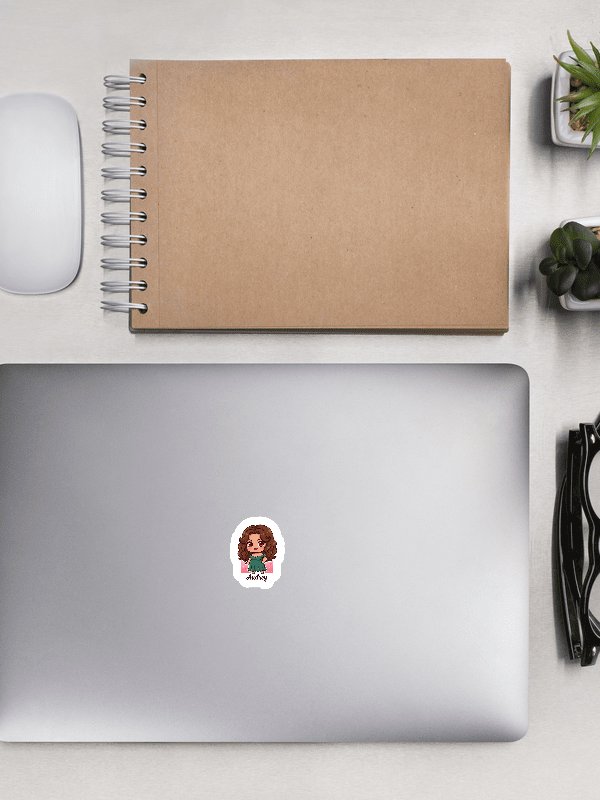"Audrey" Chibi Die-Cut Stickers product image (3)