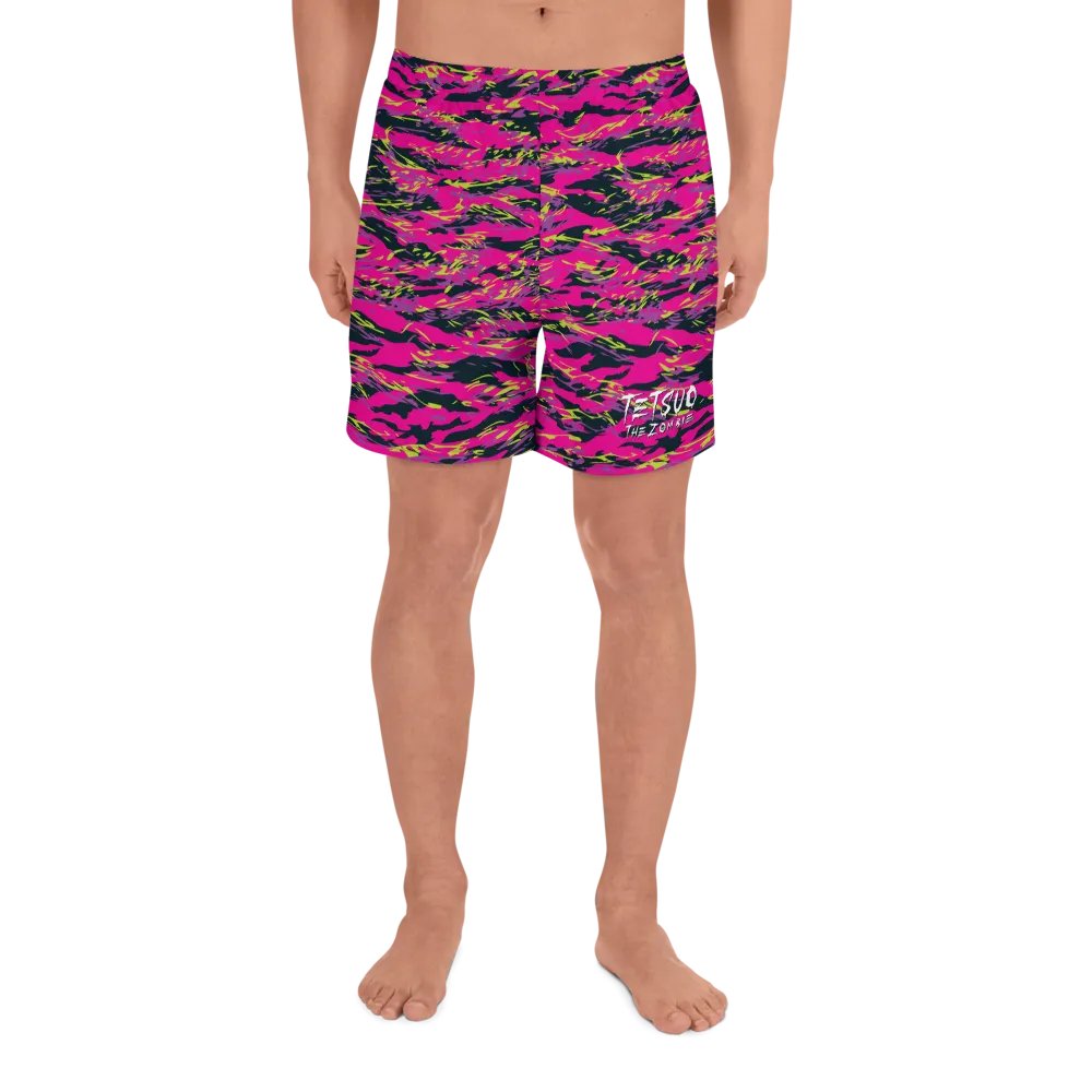 Pink Camo Athletic Shorts product image (3)