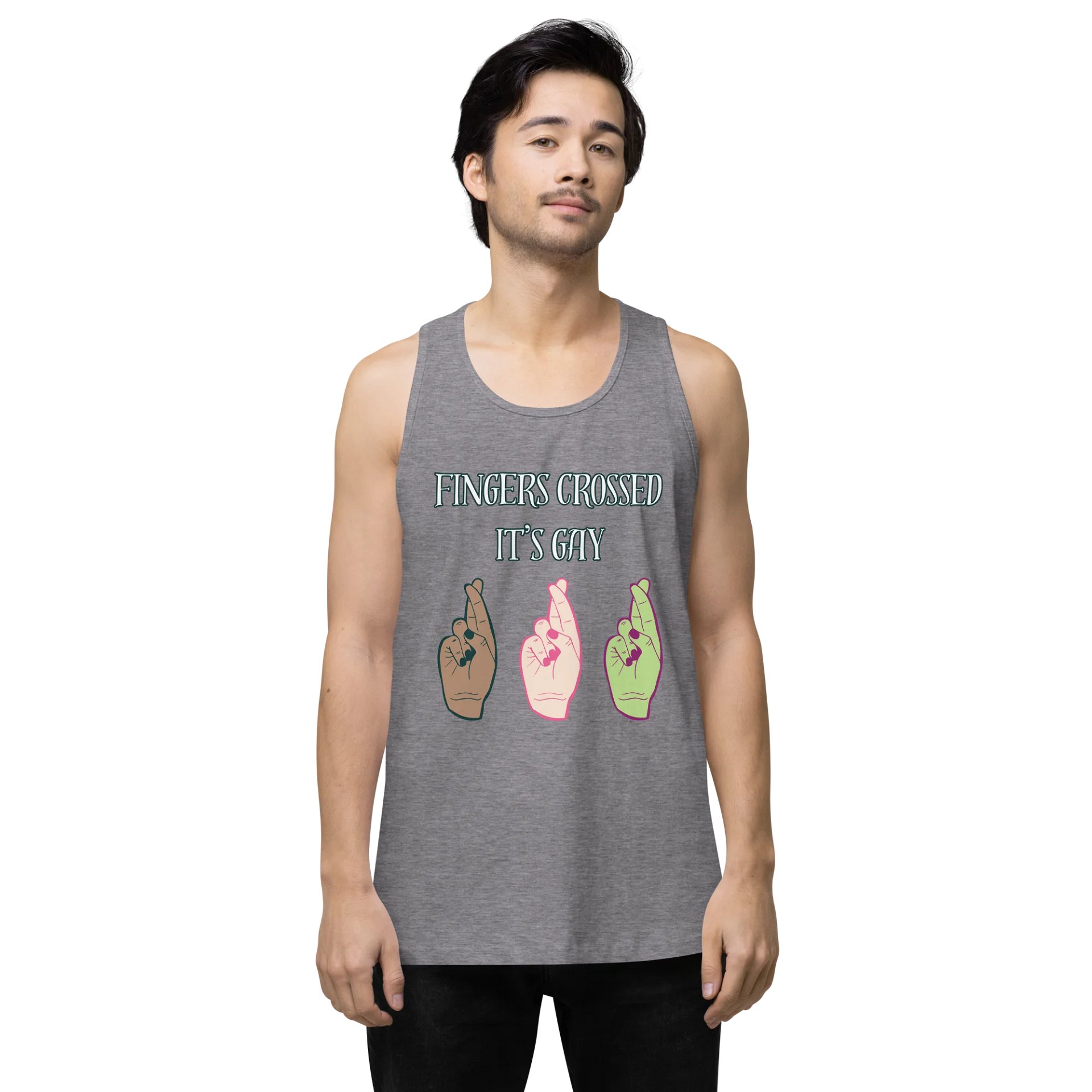 Fingers Crossed Tank Top product image (9)