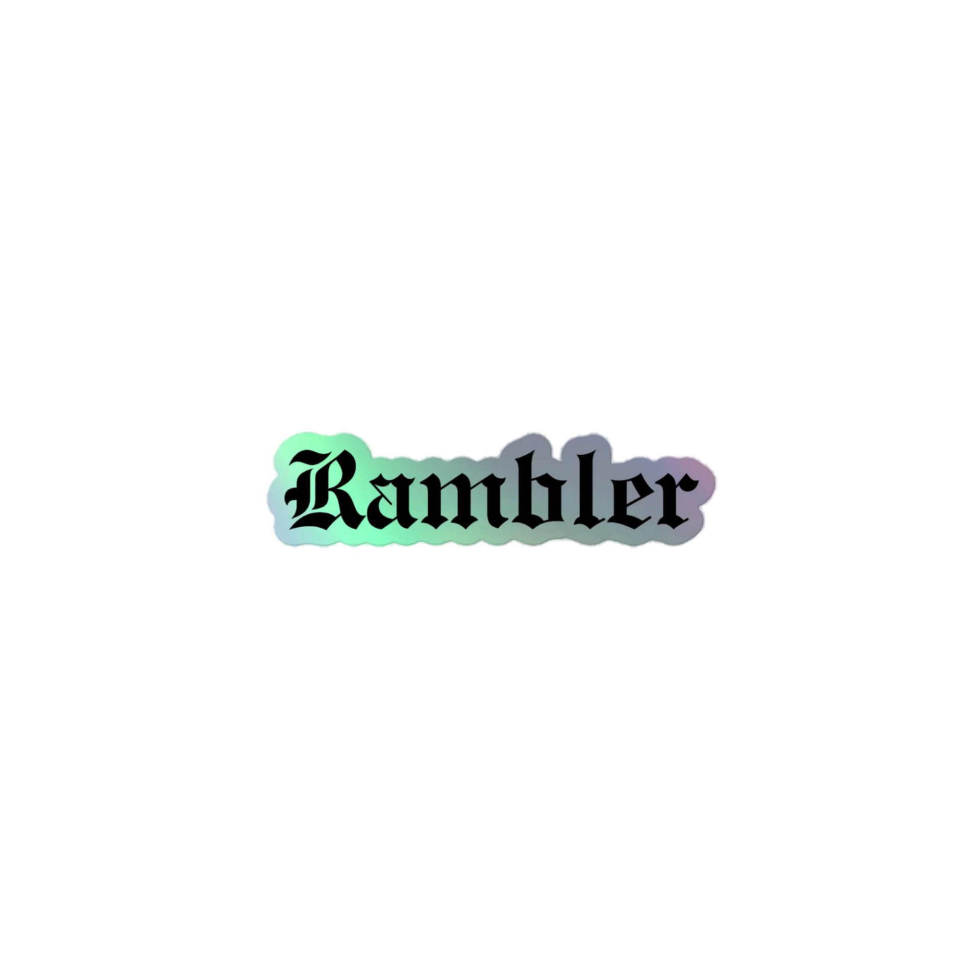 Holo Rambler Sticker product image (1)