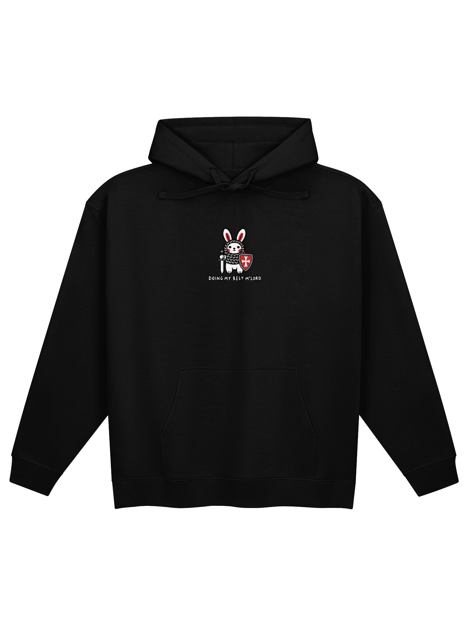 Hoodie unisexe Relaxed Coton Bio Poids Lourd – DOING MY BEST product image (1)