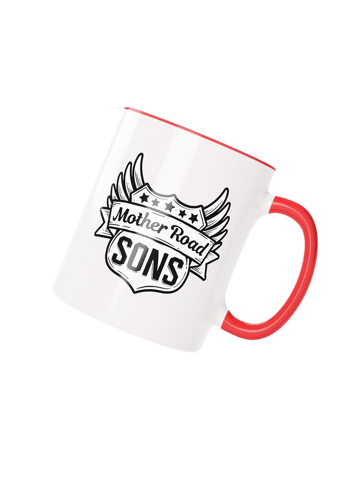 Logo Mug- White & Read product image (3)