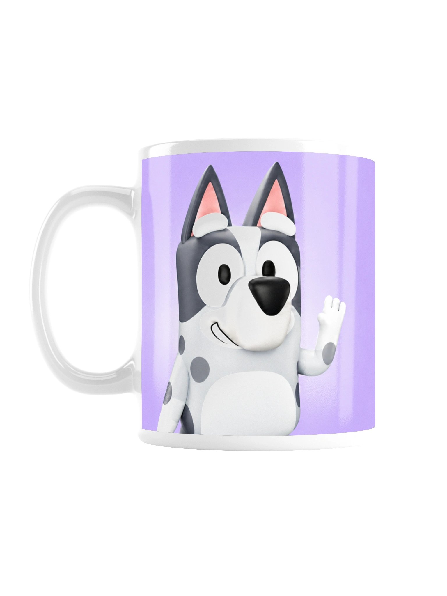 Grey Puppy - Premium White Glossy Mug product image (1)
