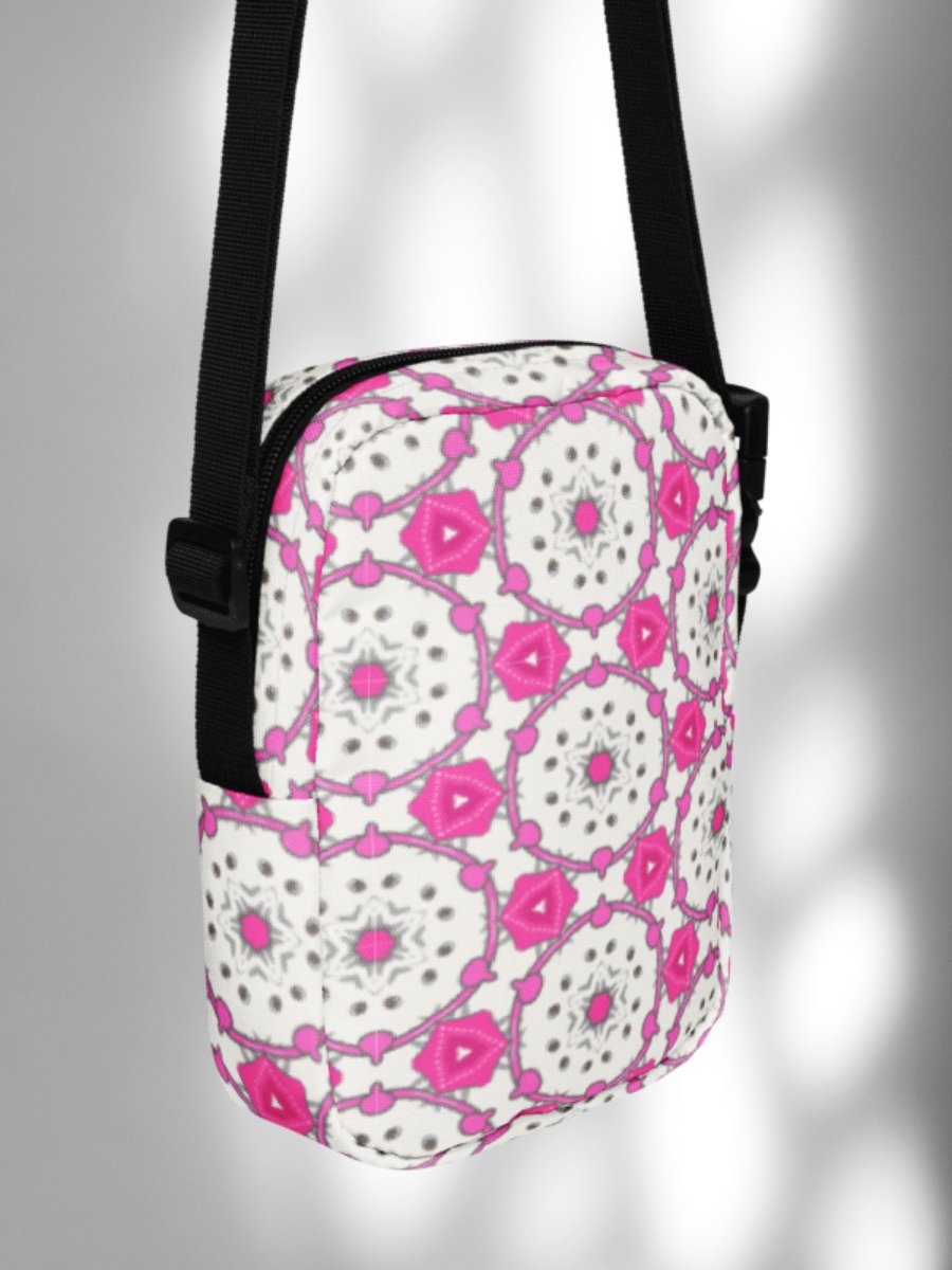 Symmetric Pink Geometric Crossbody Bag product image (3)