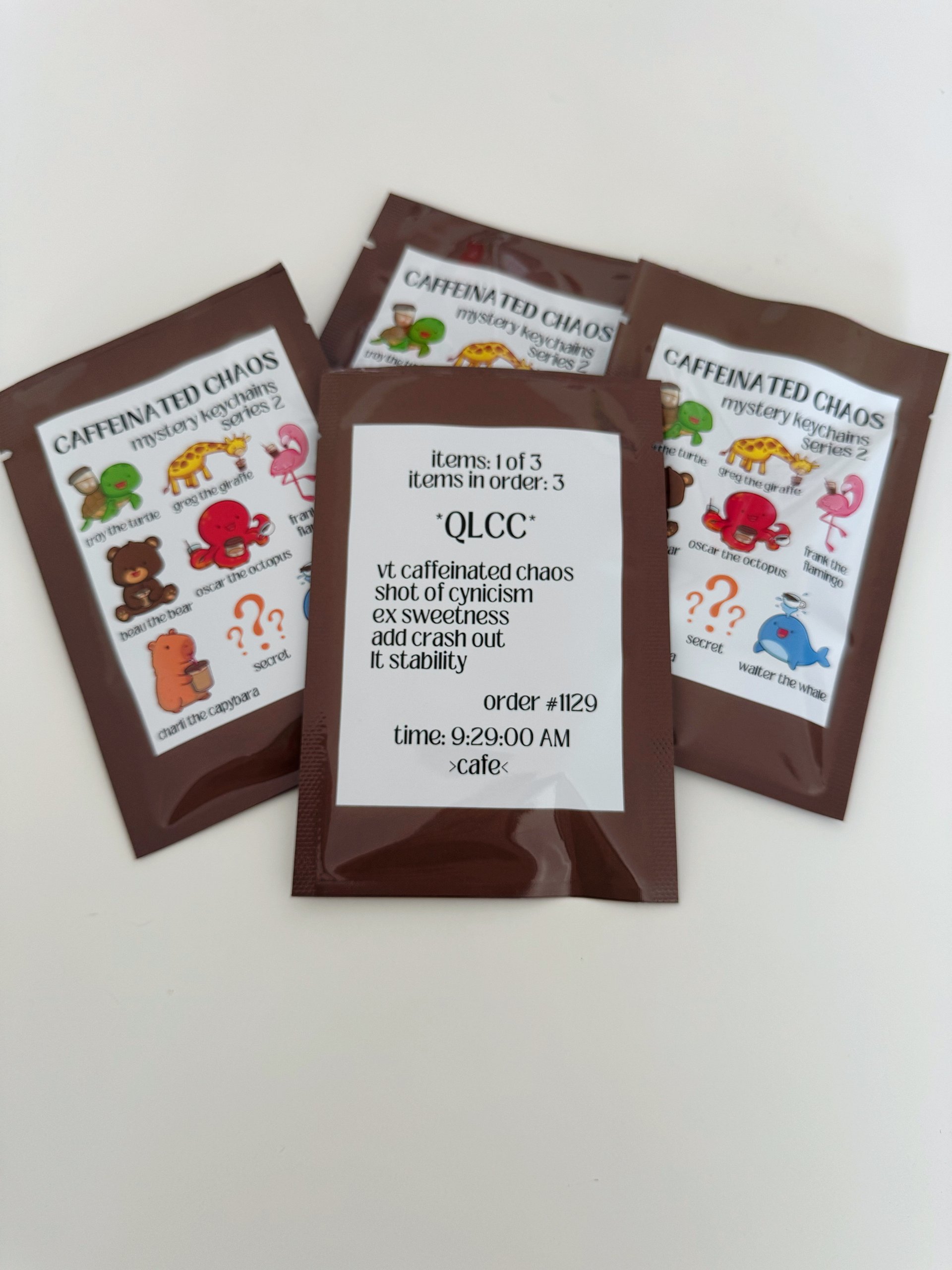 Caffeinated Chaos Mystery Keychains Series 2 product image (2)