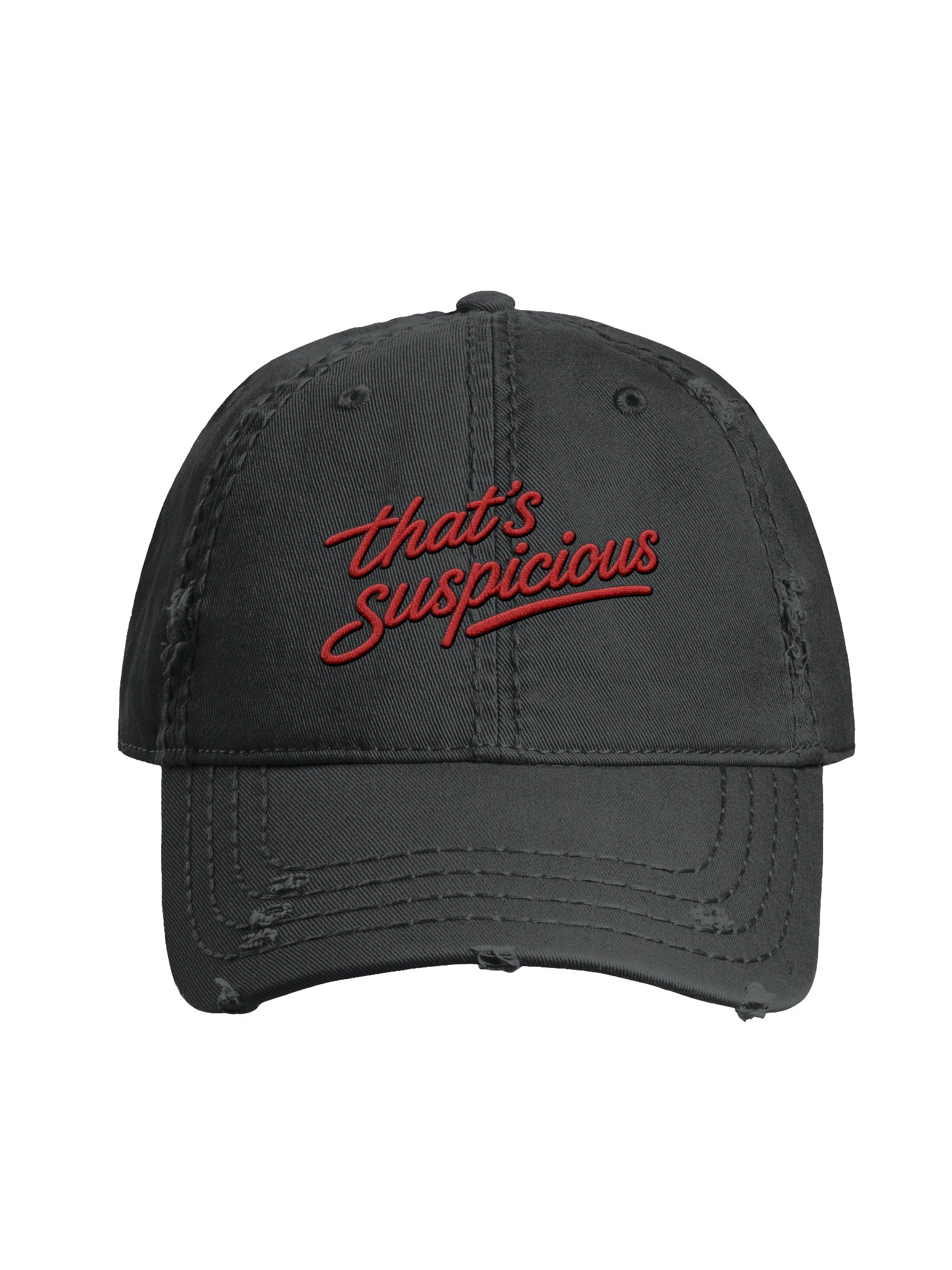 That’s Suspicious Distressed - TrueCrime.FM product image (1)