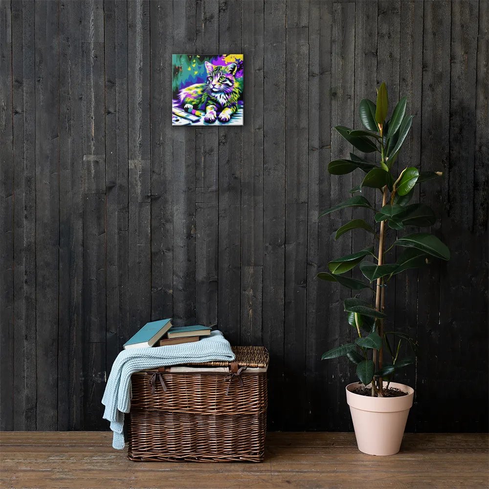 Cute Cat Digital Painting - v8 product image (3)