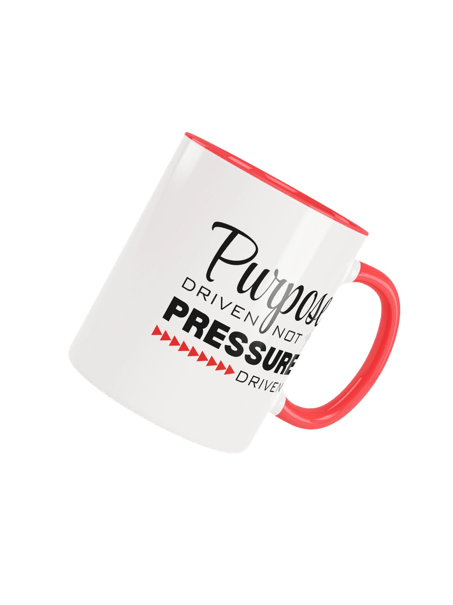 Purpose Driven Not Pressure Driven | Double-tone Ceramic Mug | Faith Inspirational Gift product image (8)