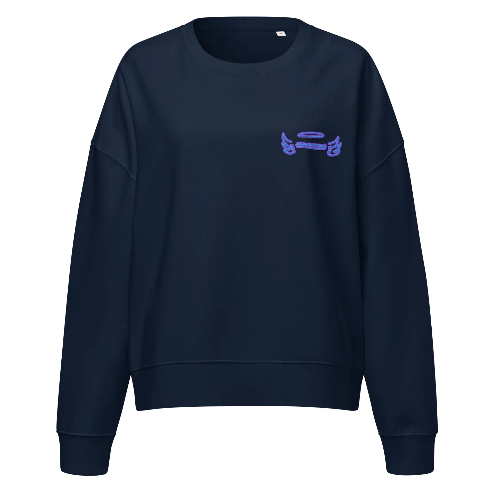 ANGELIC (violet) women's retro fit crewneck product image (5)