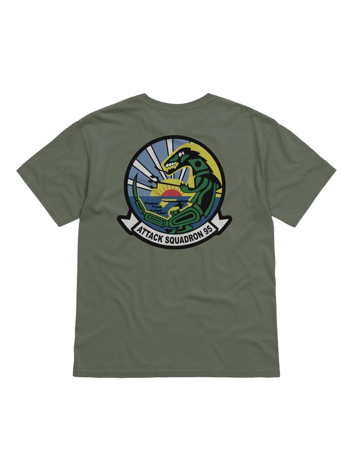 "Green Lizard" Heavyweight T-Shirt product image (2)