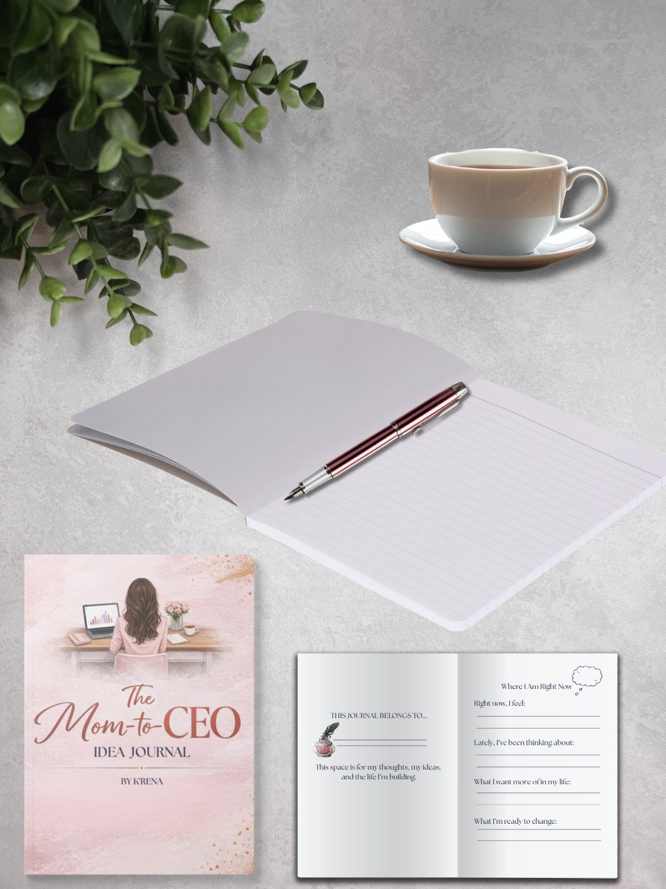 Mom-to-CEO Idea Journal product image (3)