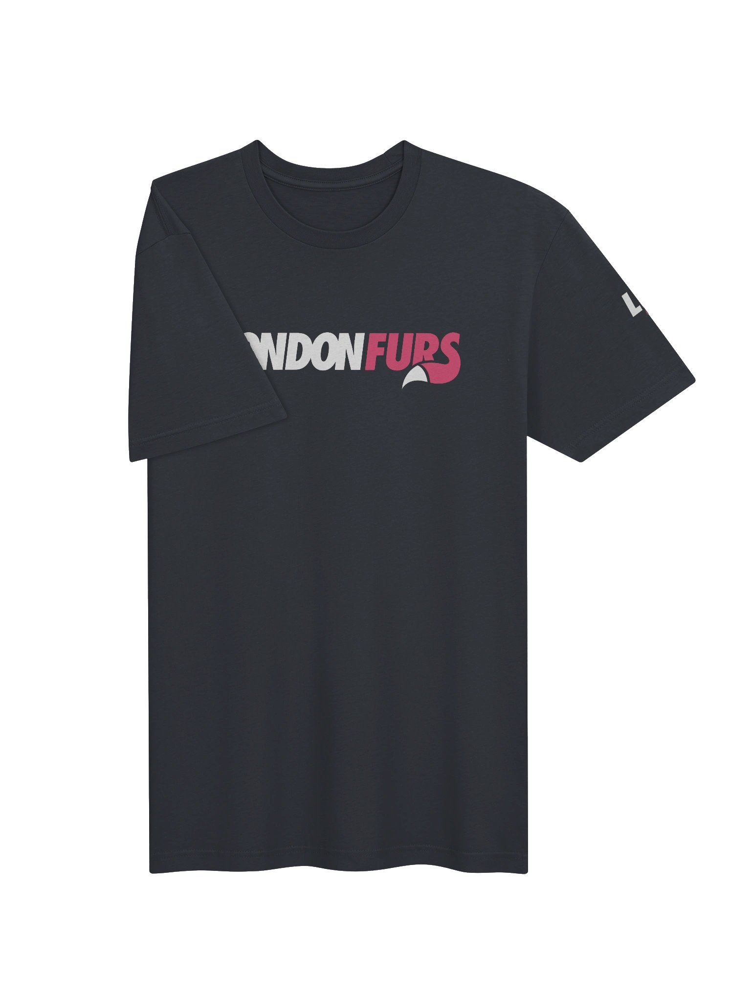 LondonFurs Logo - White Red - T-shirt product image (3)