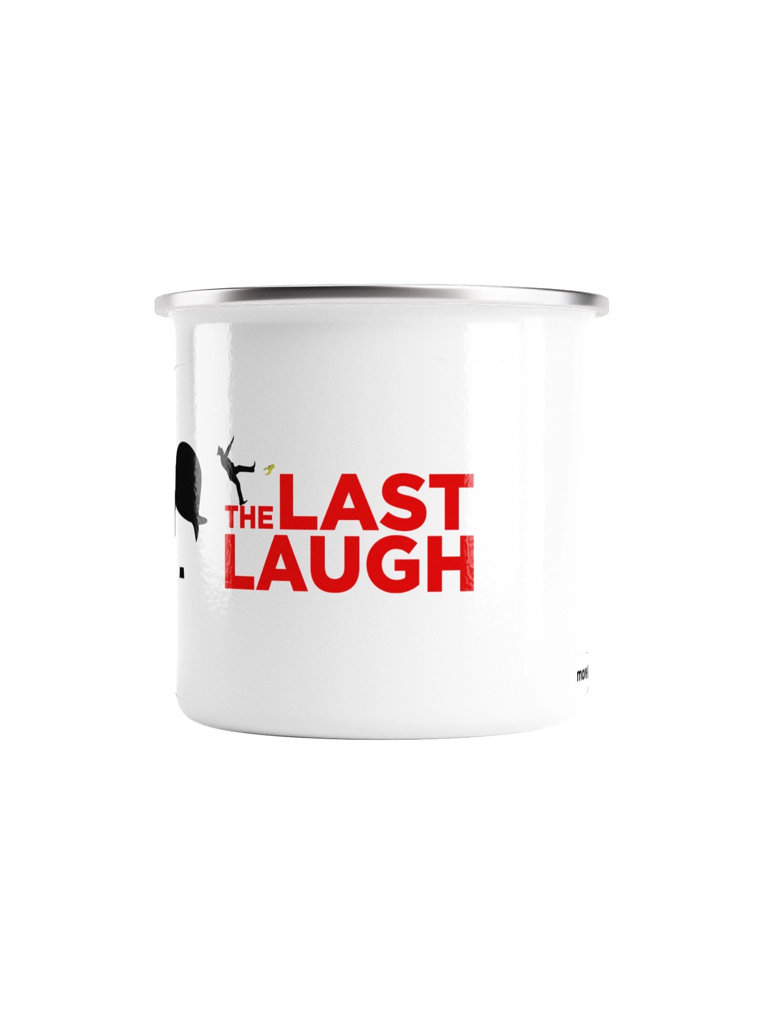 The Last Laugh Enamel Mug product image (1)