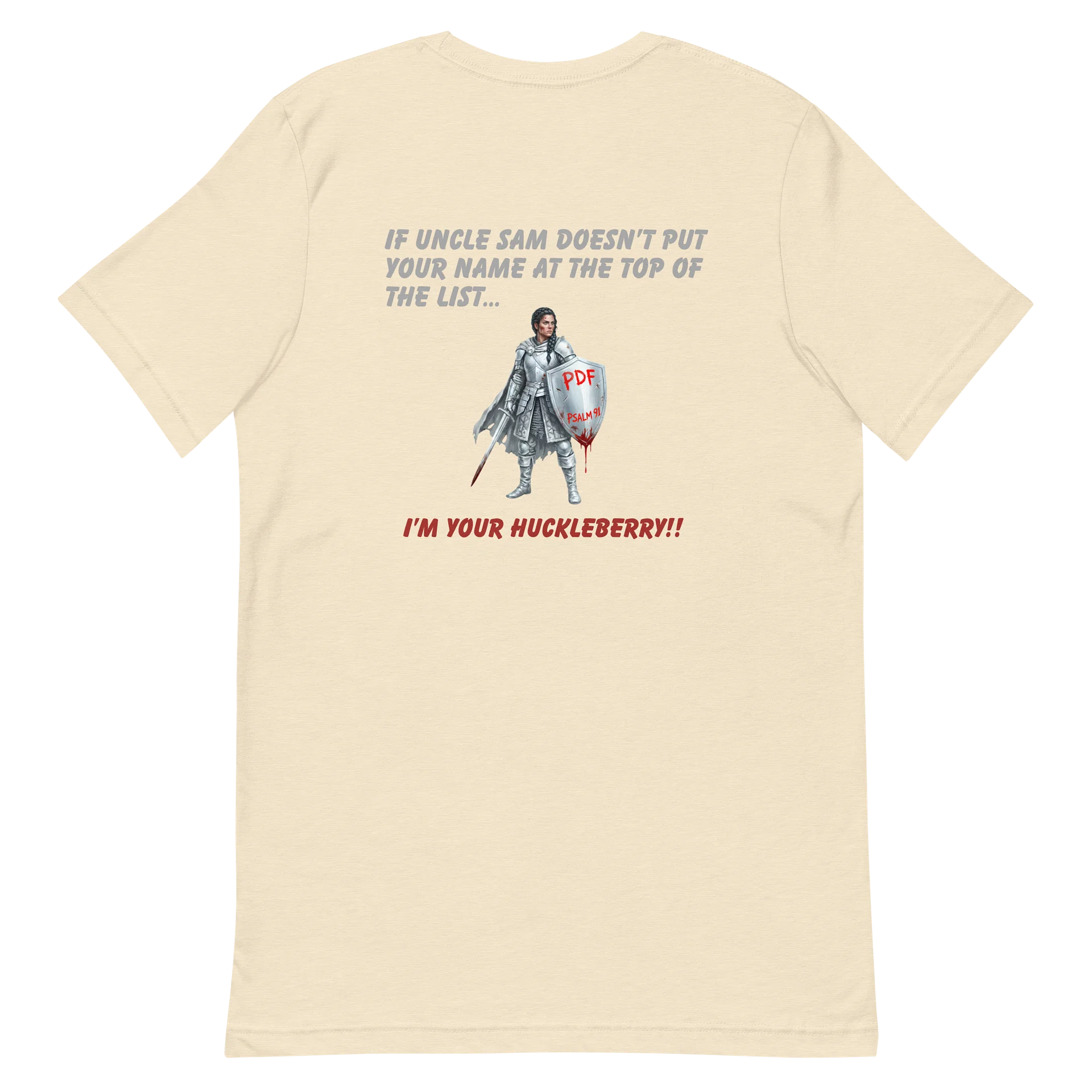 I’m Your Huckleberry! Red Grey 2X-5X product image (57)