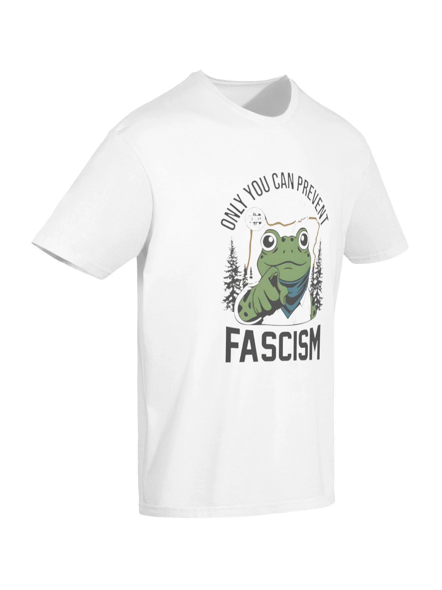 Only You Can Prevent Fascism Portland Frog Shirt product image (14)