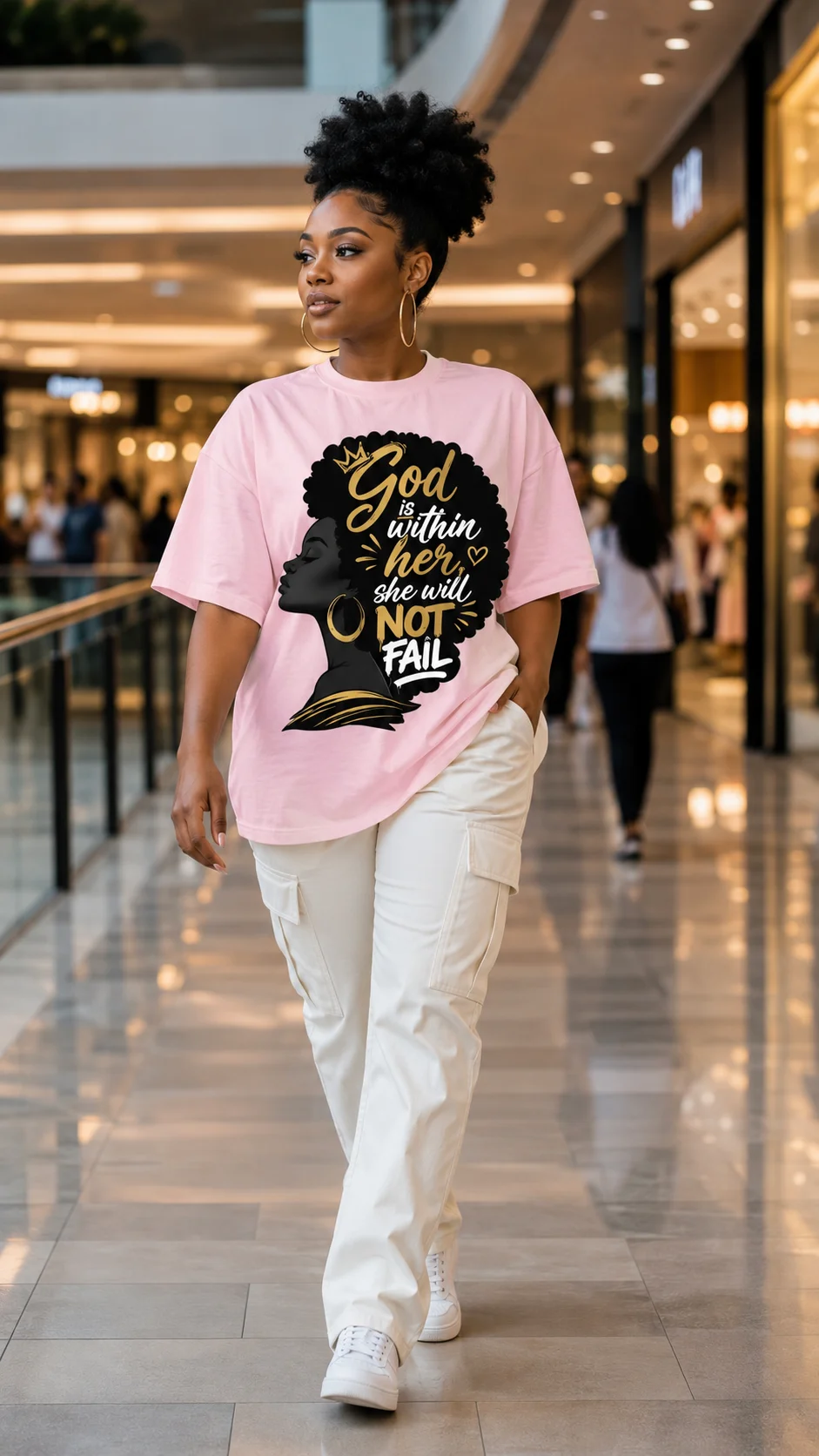 God Is Within Her Tee product image (7)
