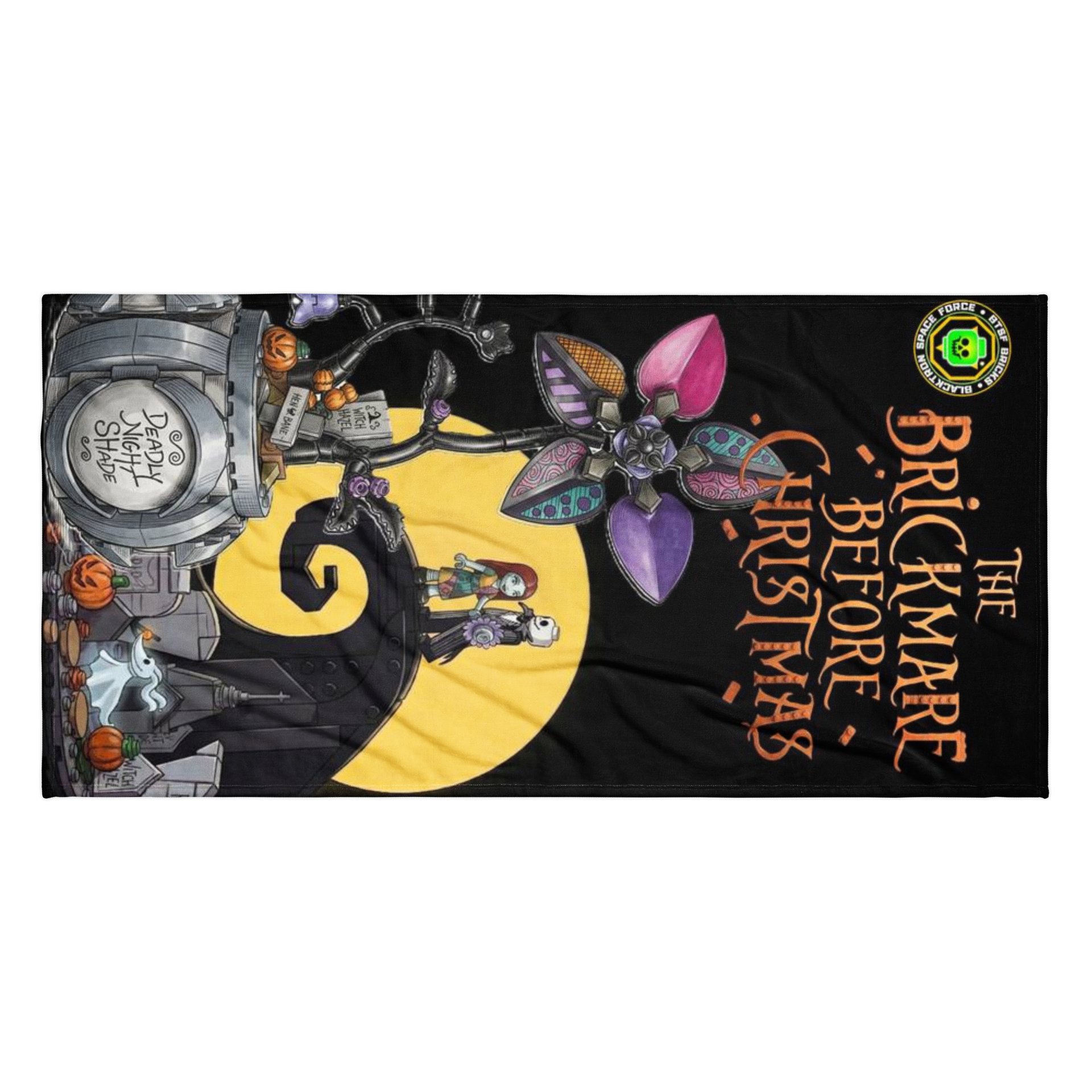 Deadly Night Shade Beach Towel product image (3)