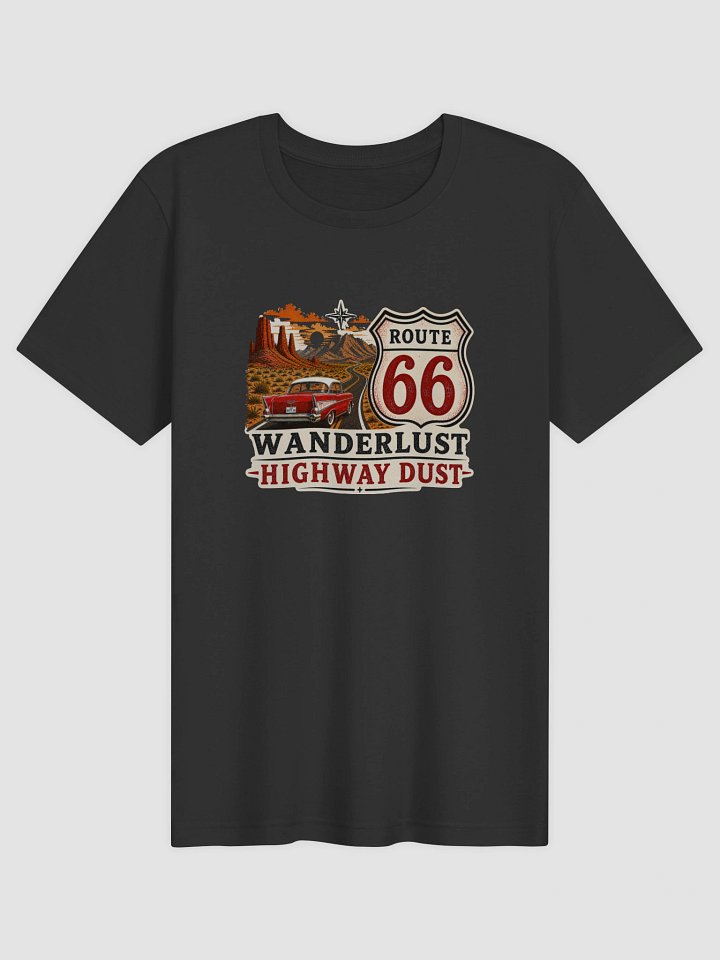 Wanderlust, Highway Dust Unisex Jersey Short Sleeve Tee product image (1)