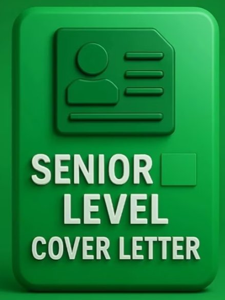 Senior Level: 2026 Inverted Pyramid Cover Letter product image (1)