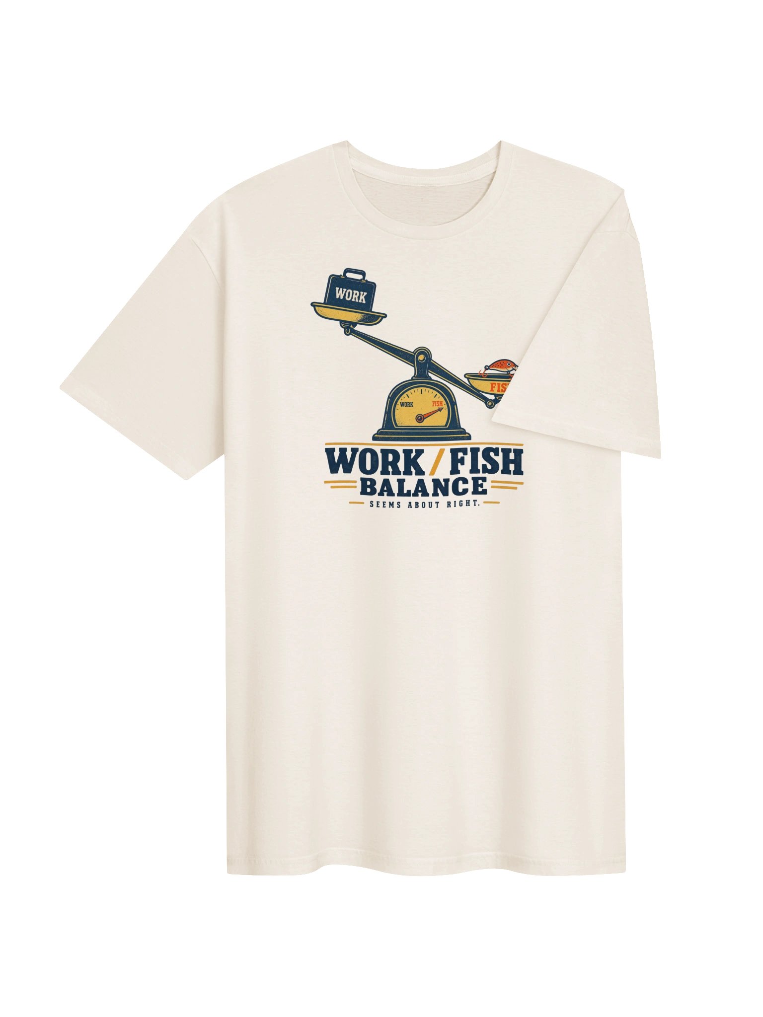 Work / Fish Balance T-Shirt product image (4)