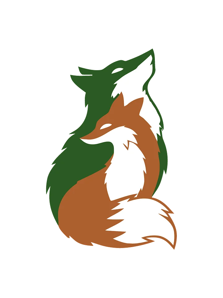 Fox Den Logo Sticker product image (1)