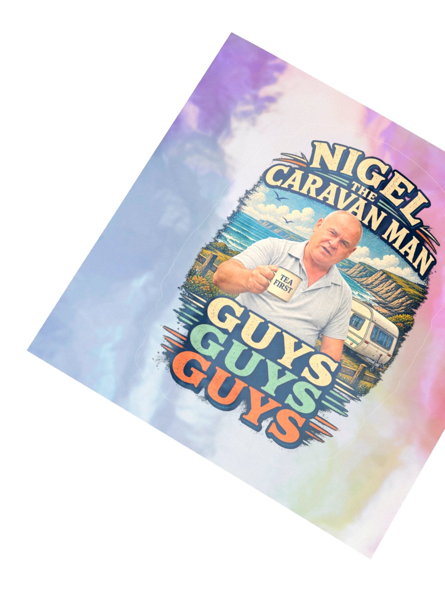 Guys Guys Guys | Holographic Sticker product image (2)