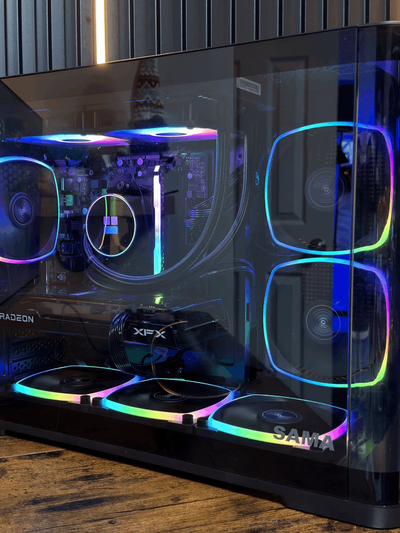 Pc Gaming Nebula Core - Ryzen 7 5700 + RX 7600 8GB + 32GB DDR4 3200MHz + Asrock B550 product image (9)