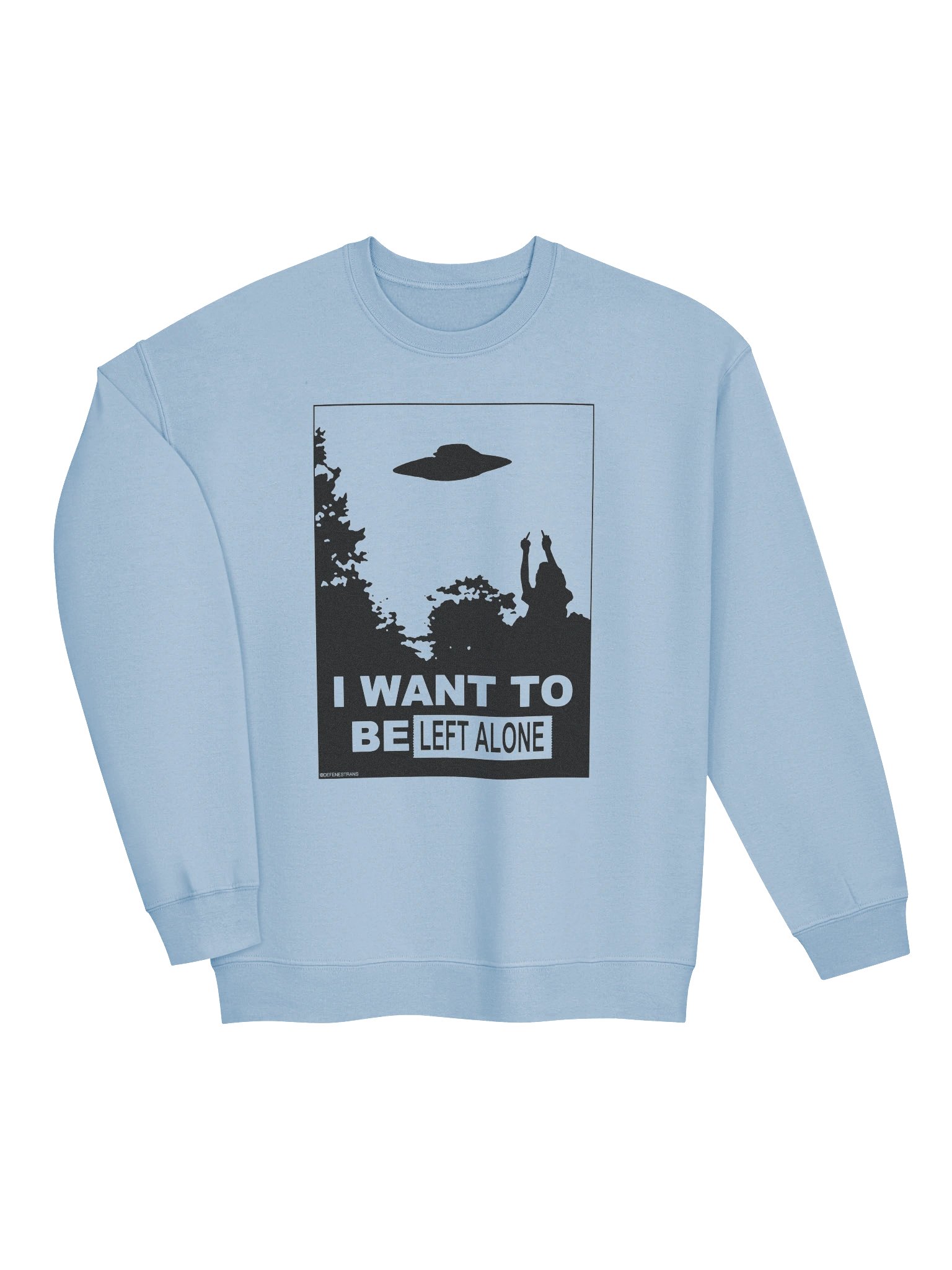 I Want to Be Left Alone Sweatshirt product image (9)