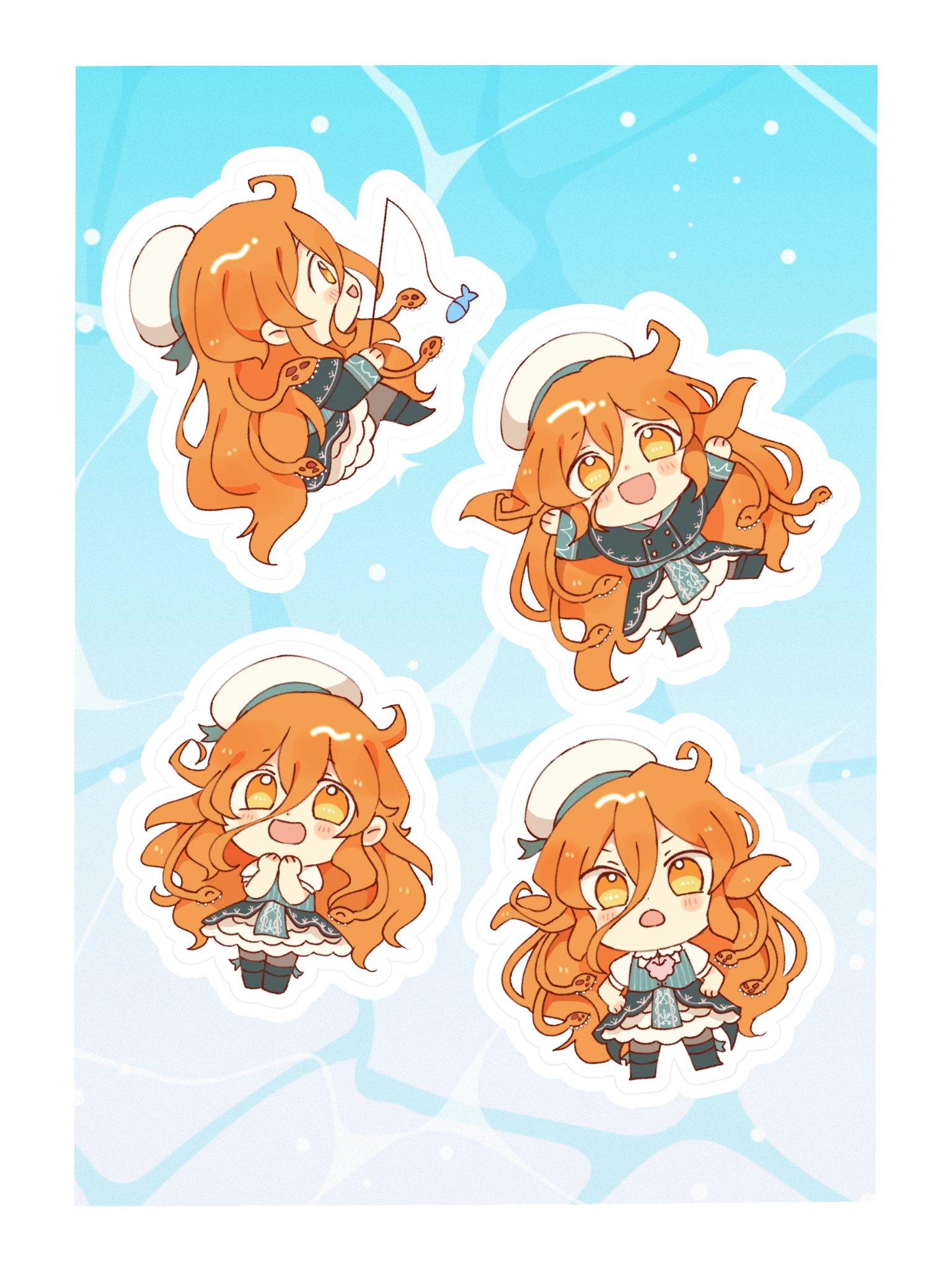 Illith Chibi Sticker Sheet product image (3)