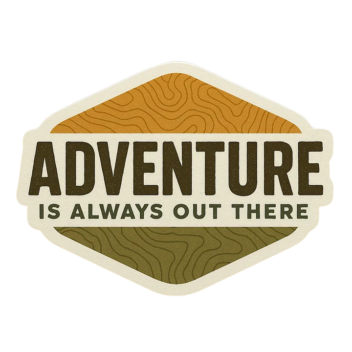 Adventure Is Always Out There Sticker product image (2)