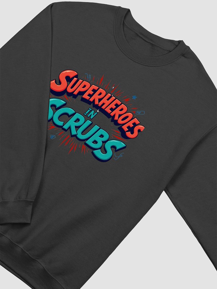 Superheroes in Scrubs Graphic Crewneck product image (13)