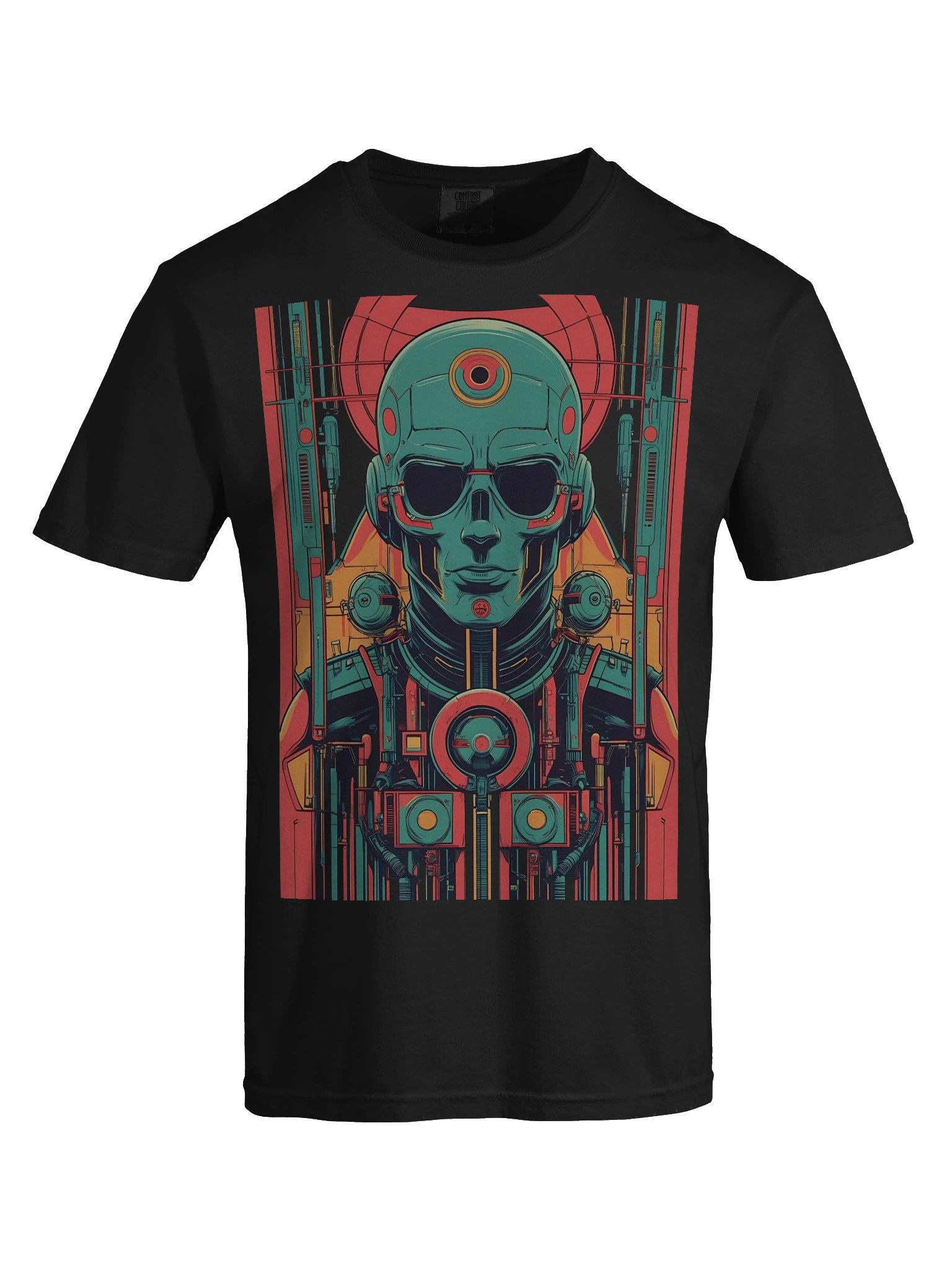 Retro Cyborg Prophet Heavyweight T-Shirt product image (2)