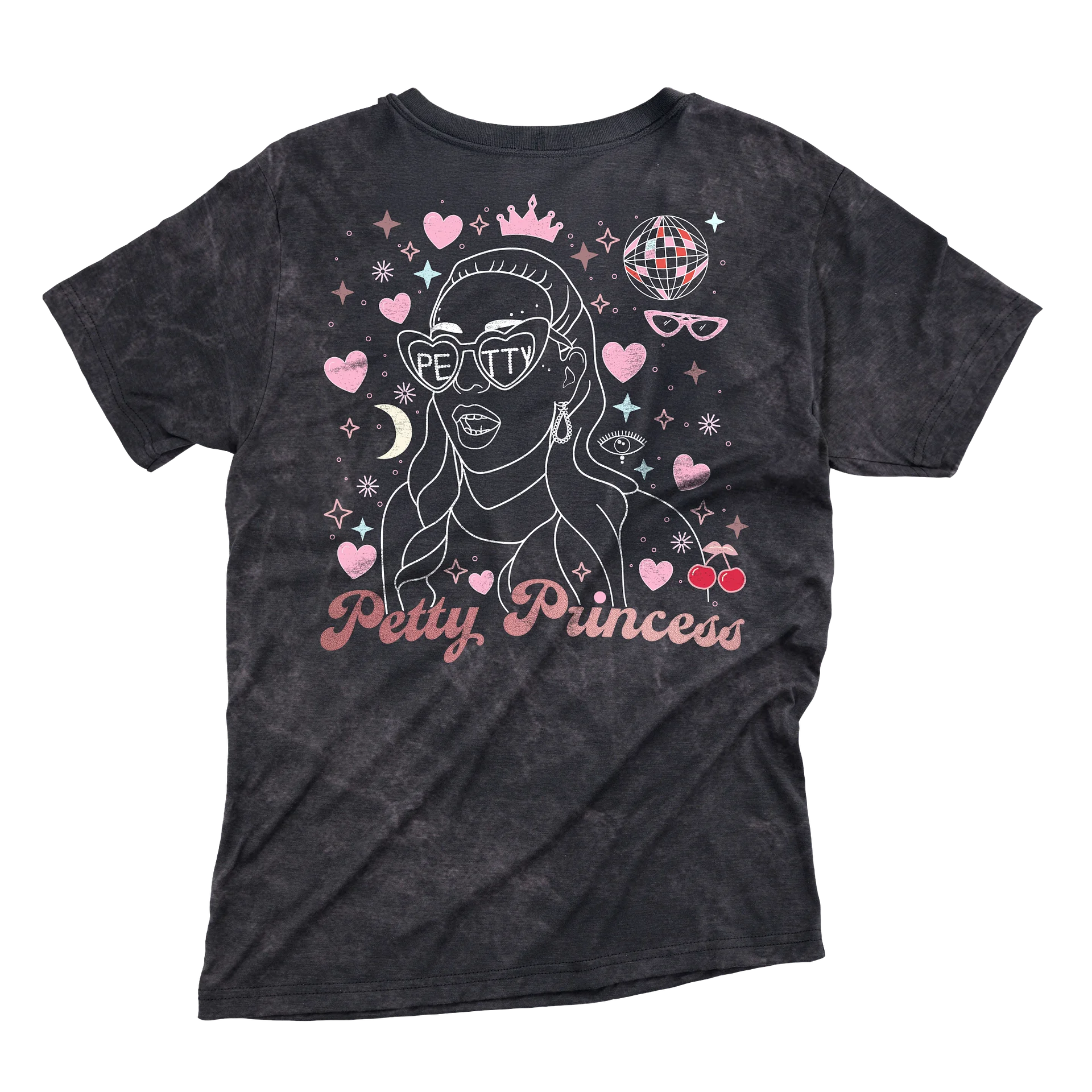 Petty Princess Pocket T-Shirt - Metallic Text product image (2)
