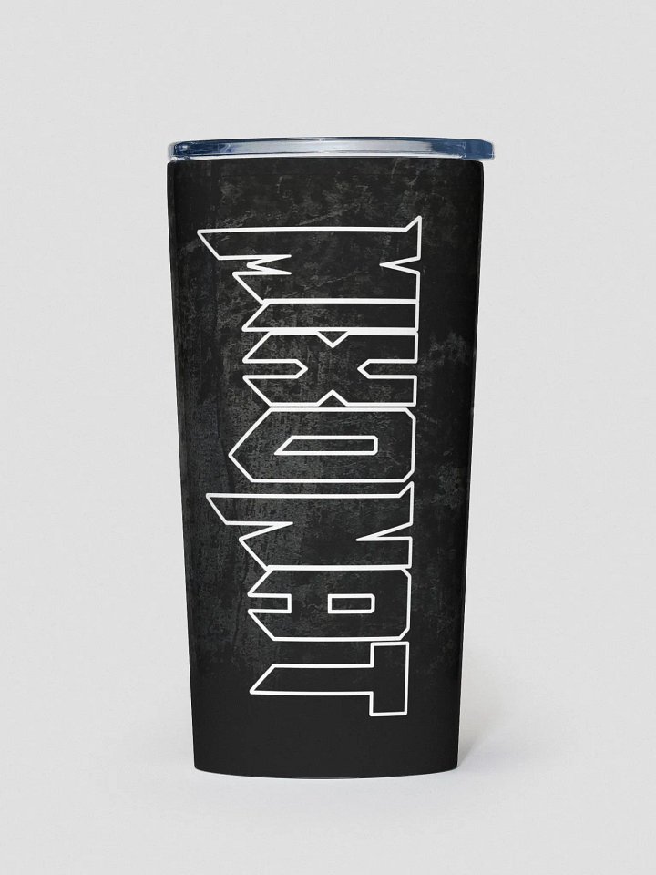 MixoNat White Outline 20oz Stainless Tumbler product image (2)