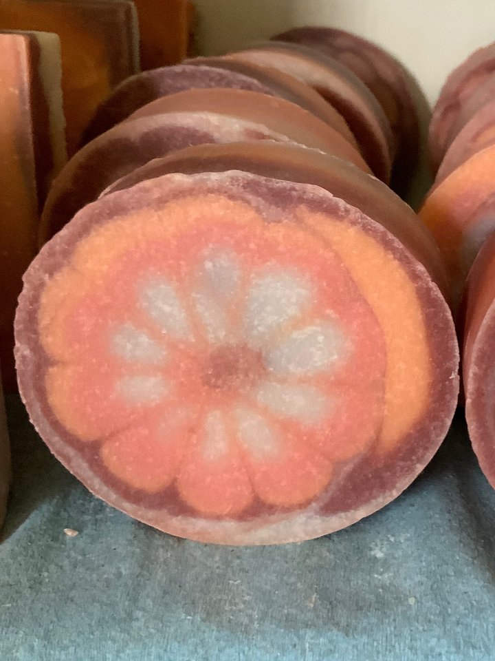 Cranberry Orange Spice Storm Soap — Handmade Seasonal Bar Soap product image (2)