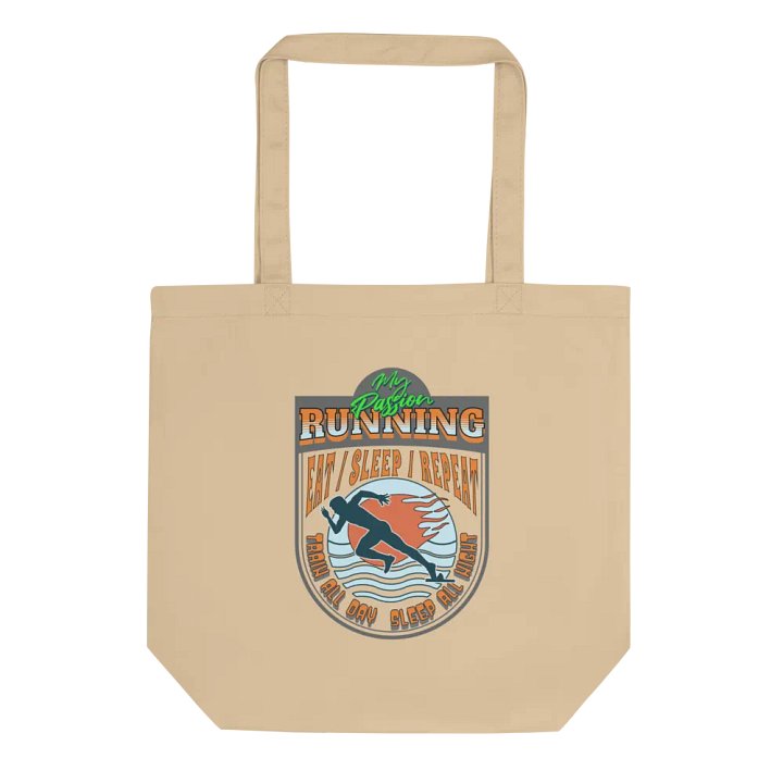 My Passion Running Tote Bag product image (1)