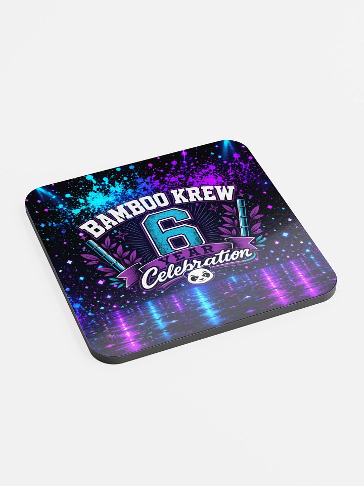 Bamboo Krew 6 Year Celebration Coaster product image (2)