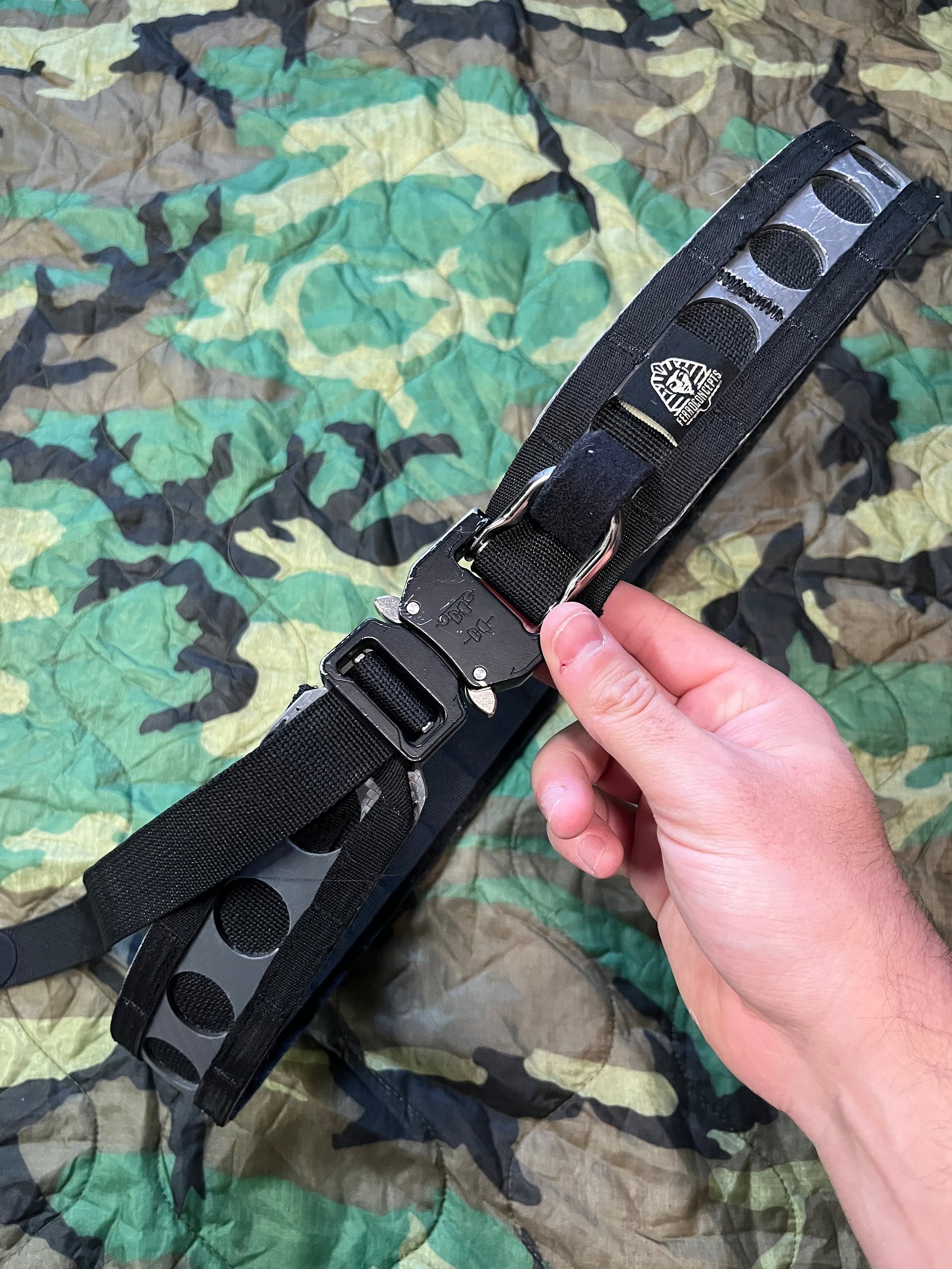 MIDDLE EASTERN FERRO BISON BELT CLONE ITS BAD product image (1)