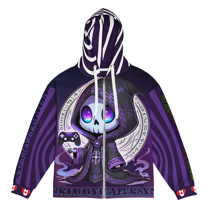 The Reaper’s Omen: Signature Cloak - ZIP UP product image (1)
