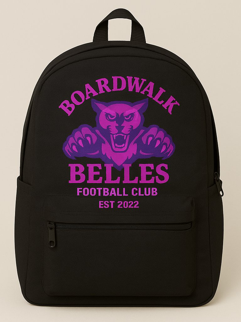 Boardwalk Belles Black Backpack product image (1)