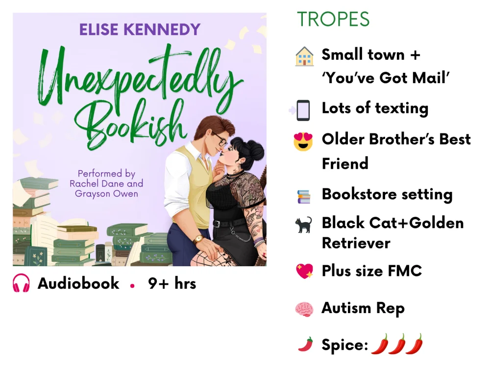 Unexpectedly Bookish (Audiobook) product image (2)