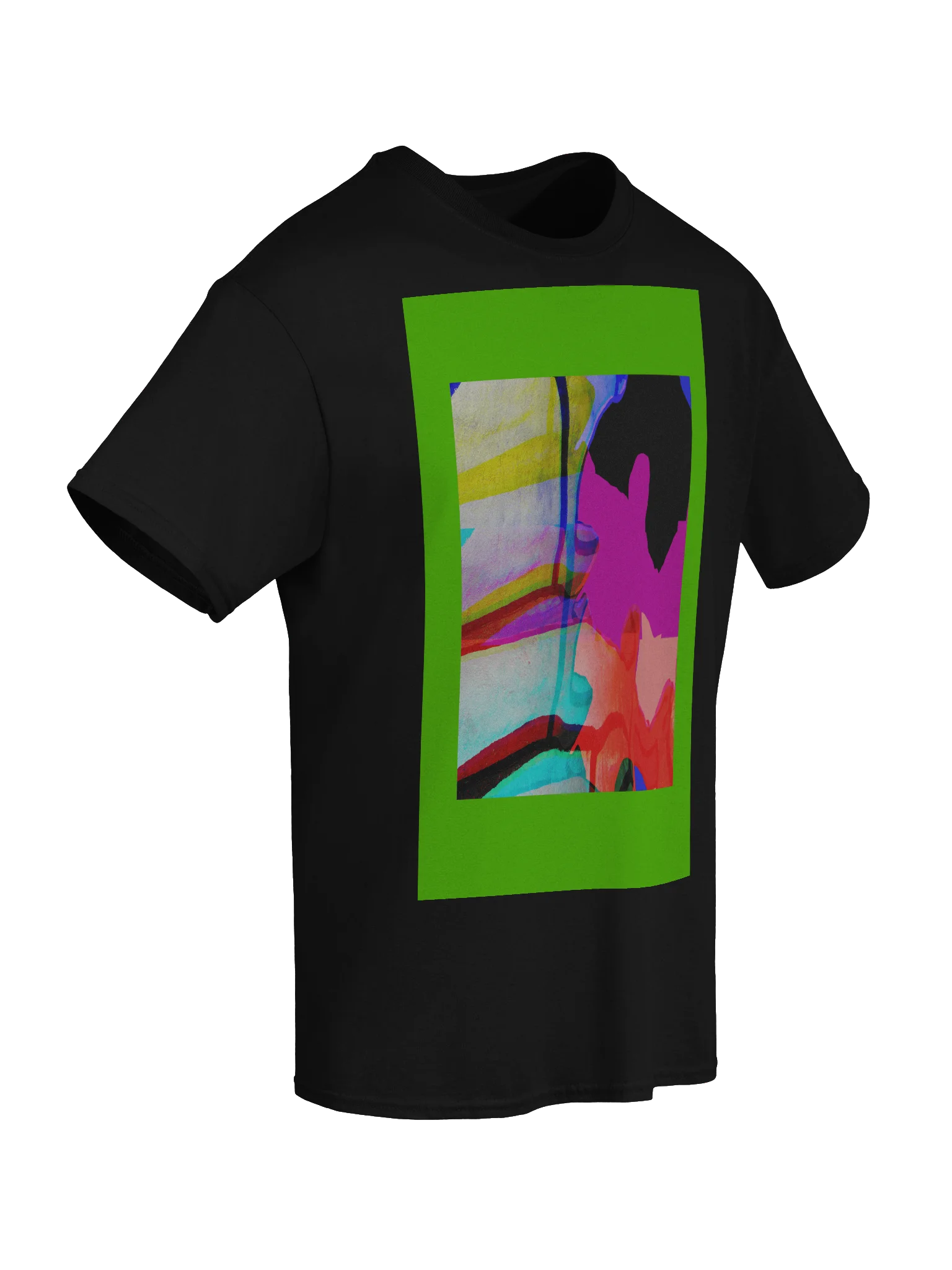 Vibrant Abstract Fusion T-Shirt product image (8)