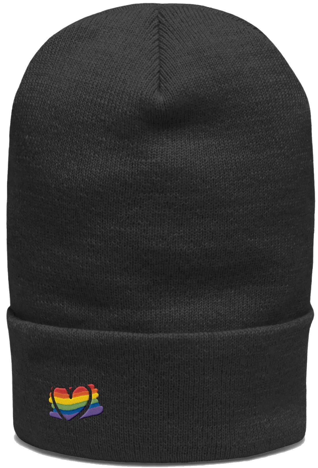 Rainbow Heart Beanie product image (2)