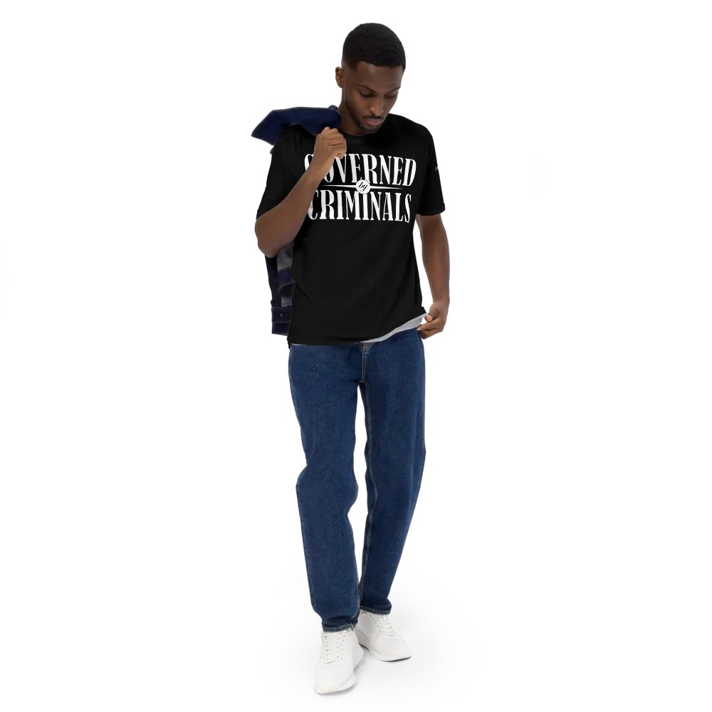 Governed By Criminals - UK - Black - Crew Neck T-Shirt product image (5)