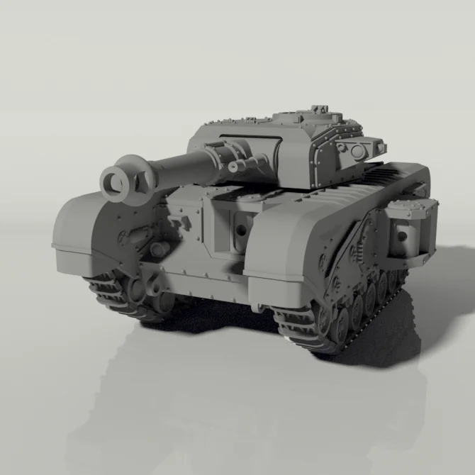 Grim Churchill Main Battle Tank STLs product image (2)