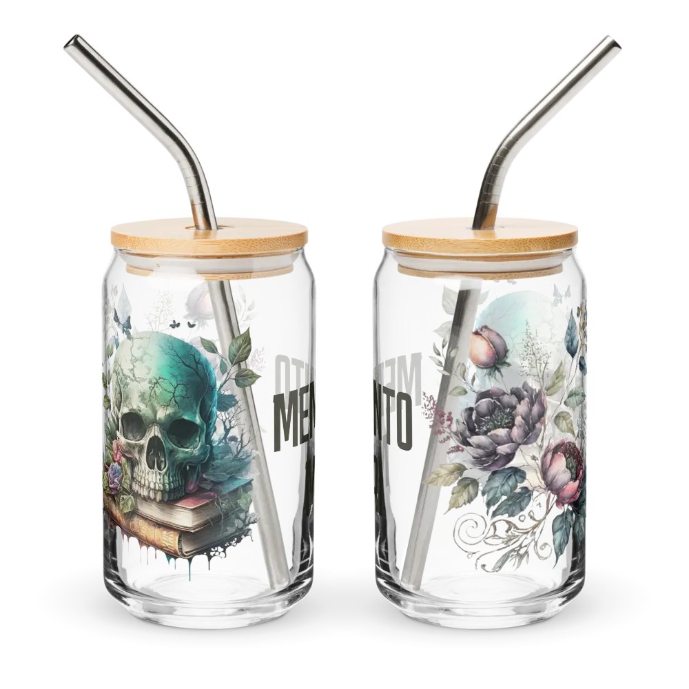 Memento Mori Can-Shaped Glass product image (5)