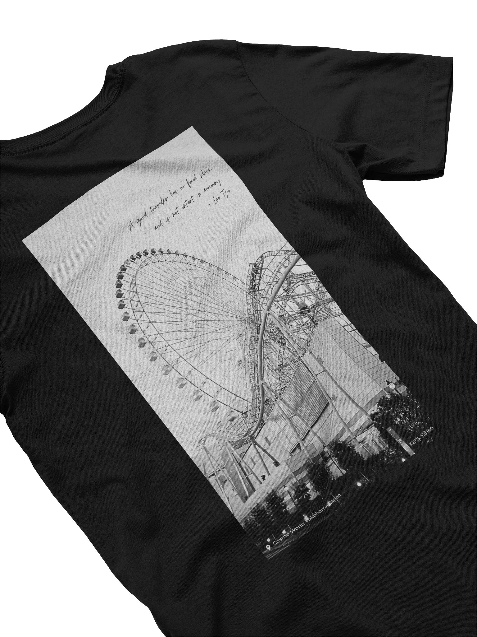 Urban Monochrome Adventure Unisex Tee (Back) product image (1)